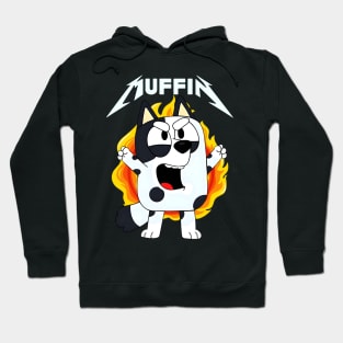 Muffin Bluey Metal Hoodie